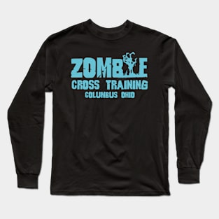 Zombie Hand Cbus Light Blue Long Sleeve T-Shirt